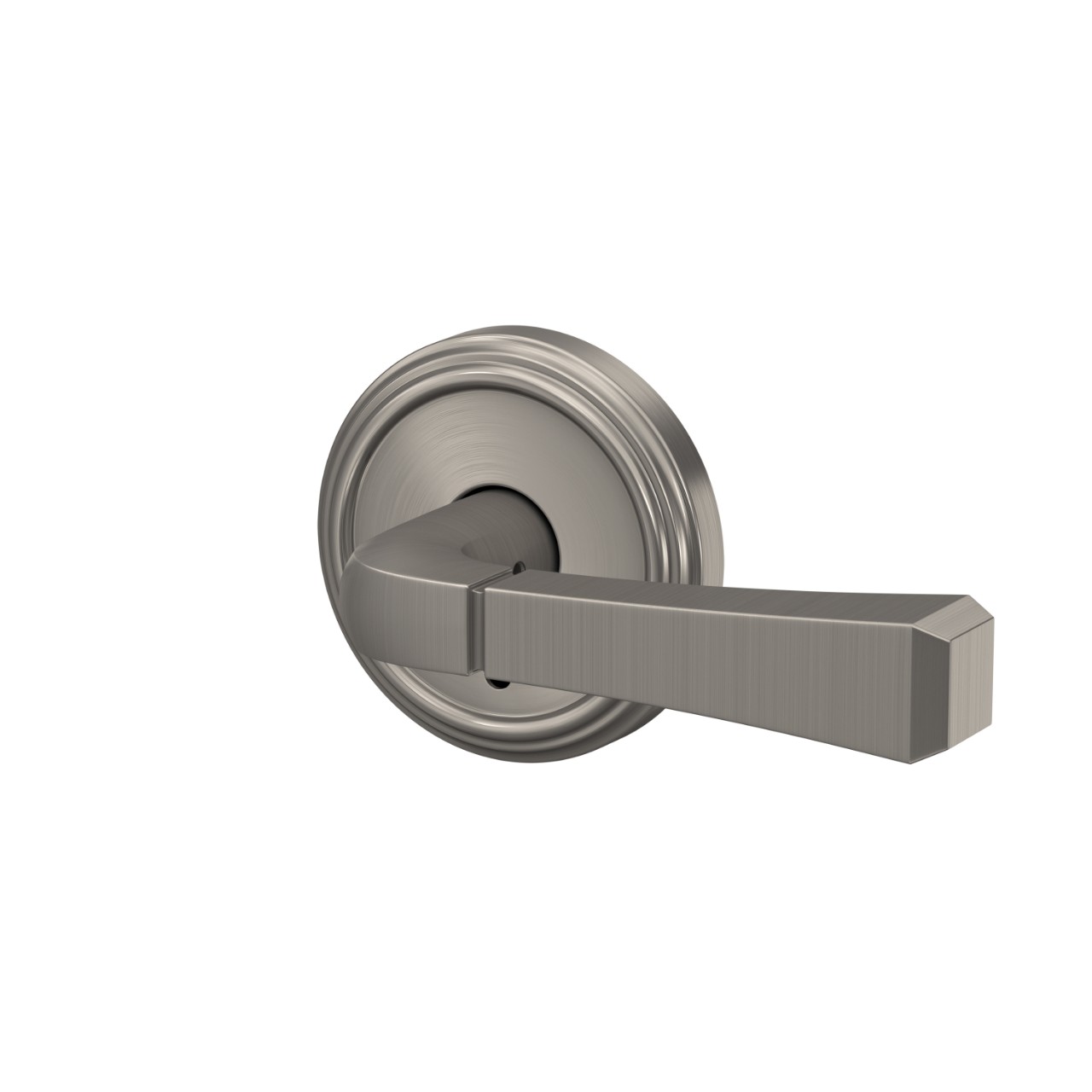 Custom Rivington Hall-Closet and Bed-Bath Lock Lever with Indy Trim