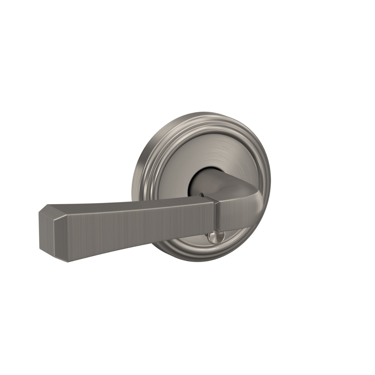 Custom Rivington Hall-Closet and Bed-Bath Lock Lever with Indy Trim