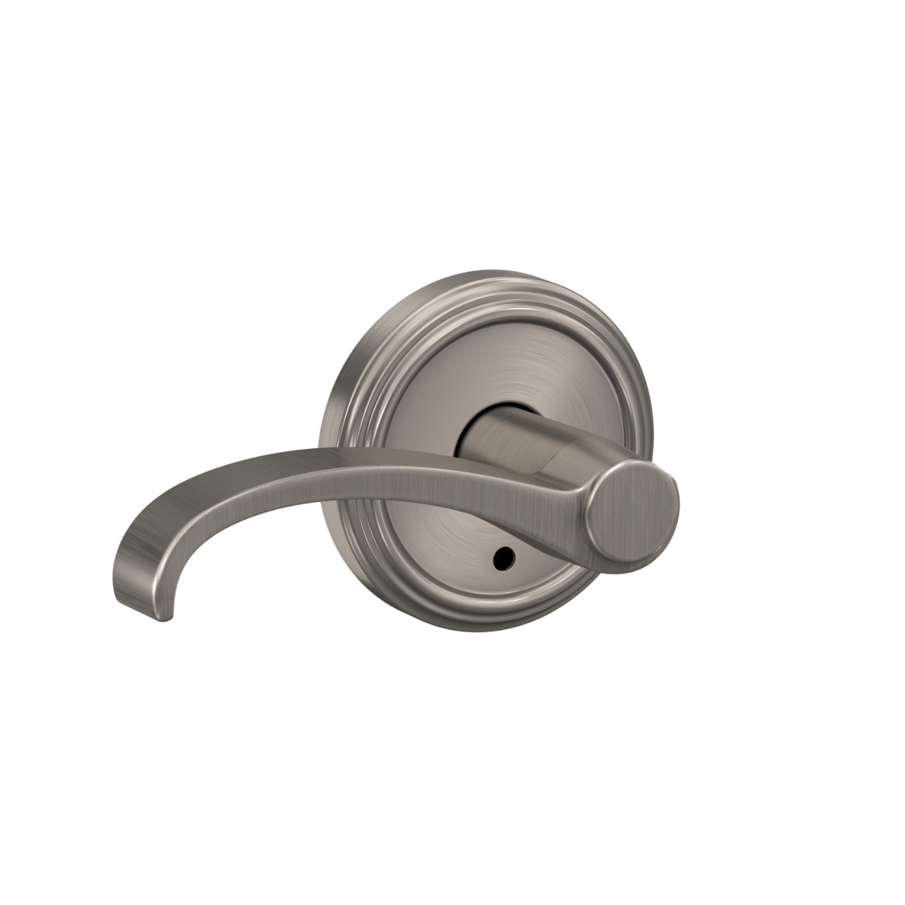 Custom Whitney Hall-Closet and Bed-Bath Lock Lever with Indy Trim