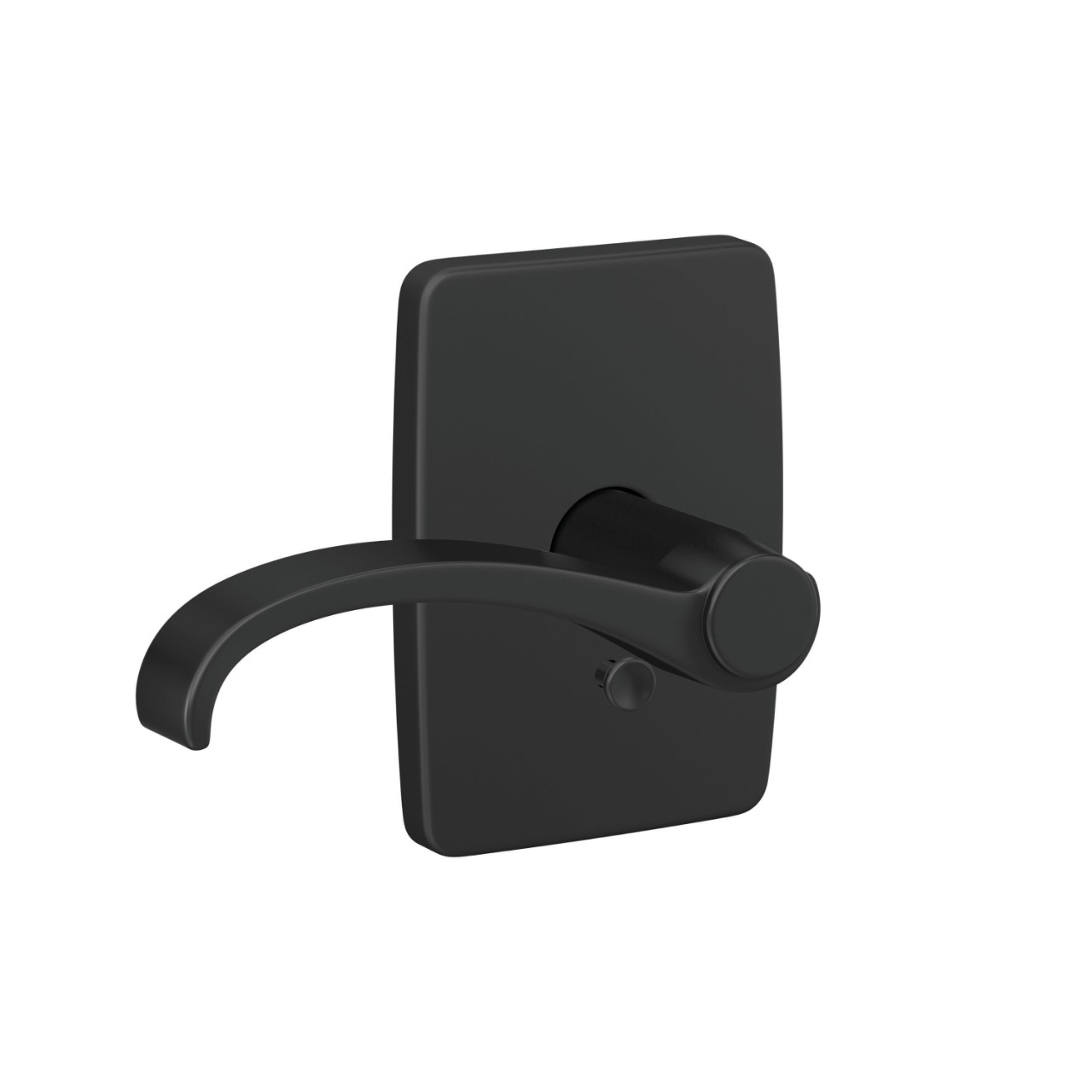 Custom Whitney Hall-Closet and Bed-Bath Lock Lever with Greene Trim