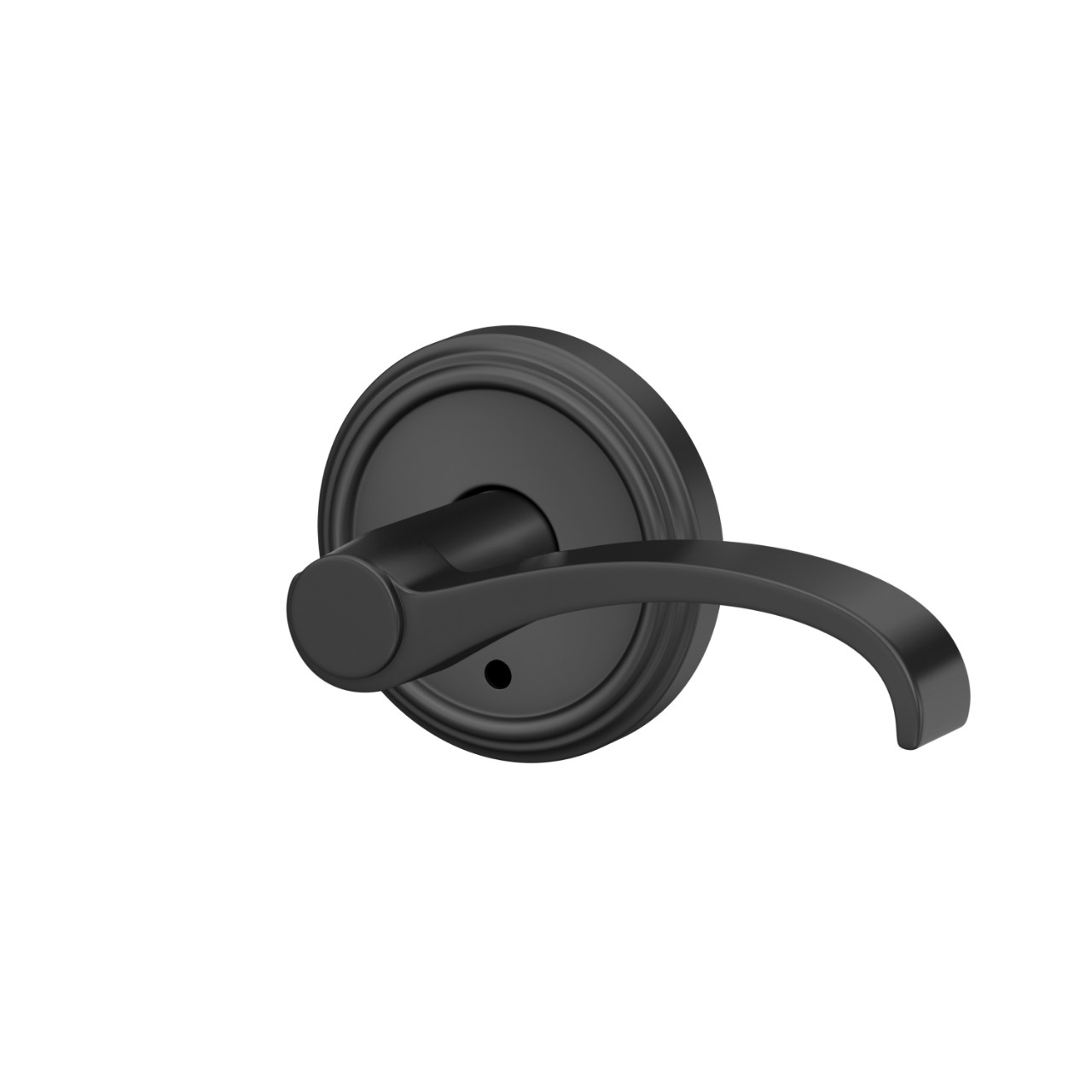 Custom Whitney Hall-Closet and Bed-Bath Lock Lever with Indy Trim