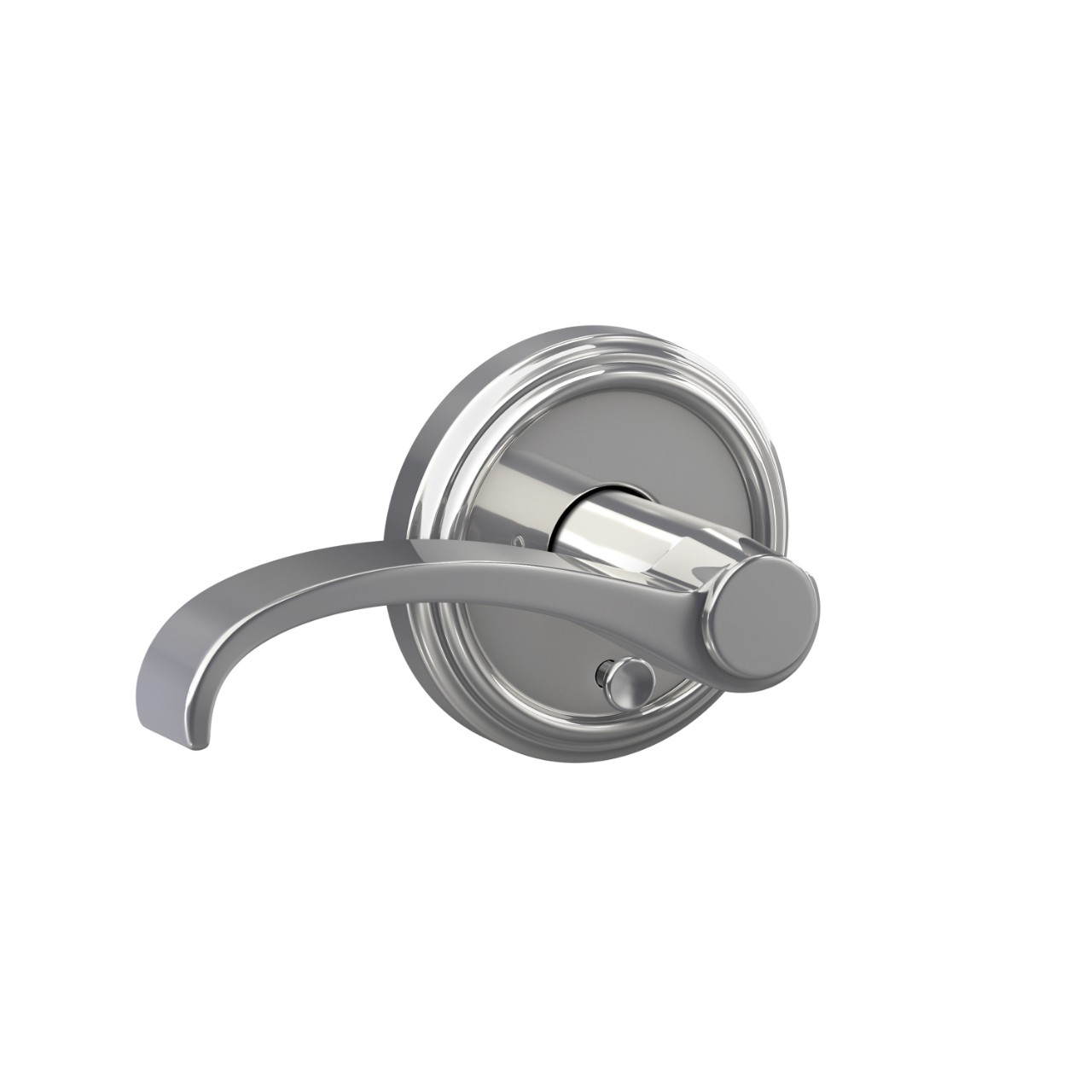 Custom Whitney Hall-Closet and Bed-Bath Lock Lever with Indy Trim