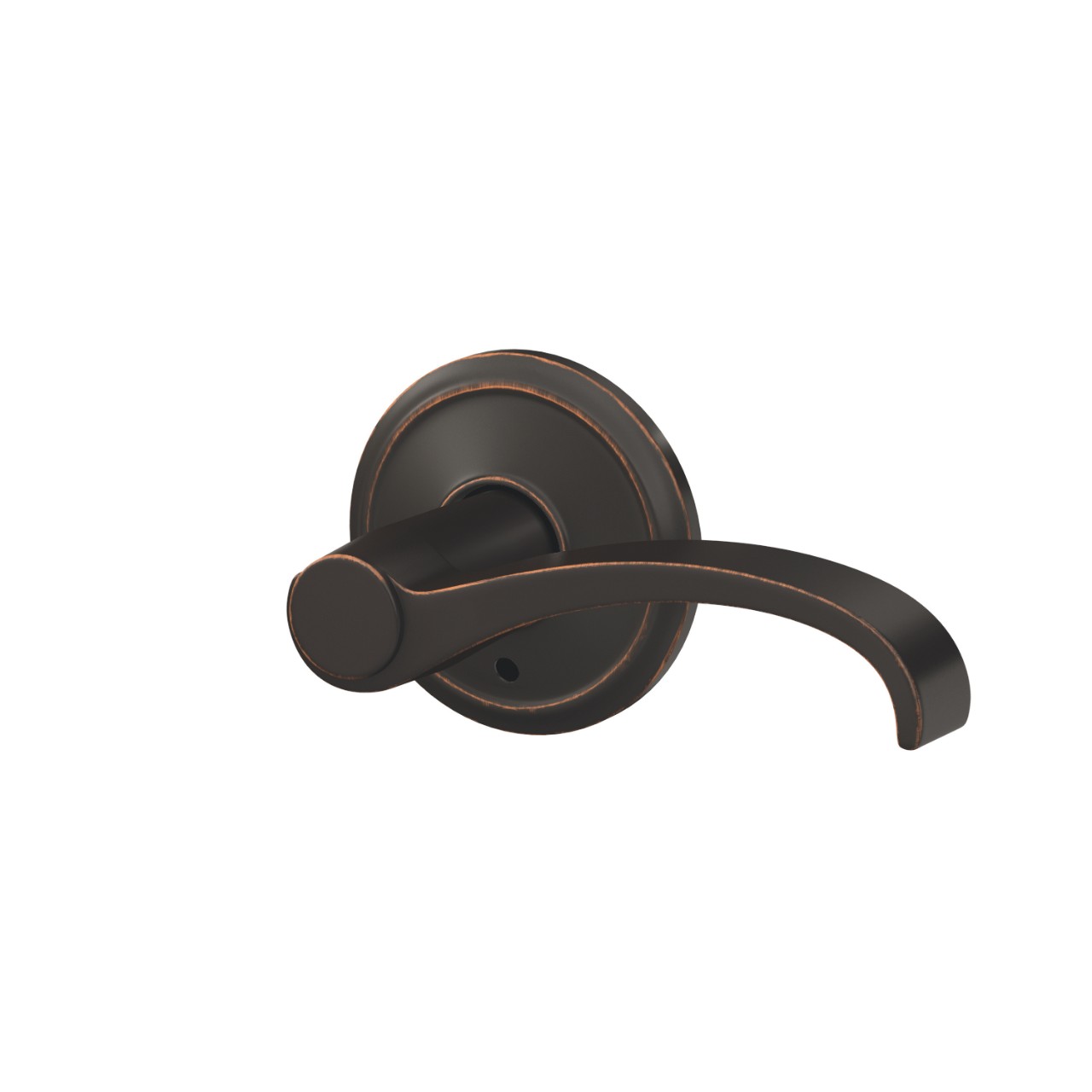 Custom Whitney Lever Combined Interior Hall-Closet and Bed-Bath Lock