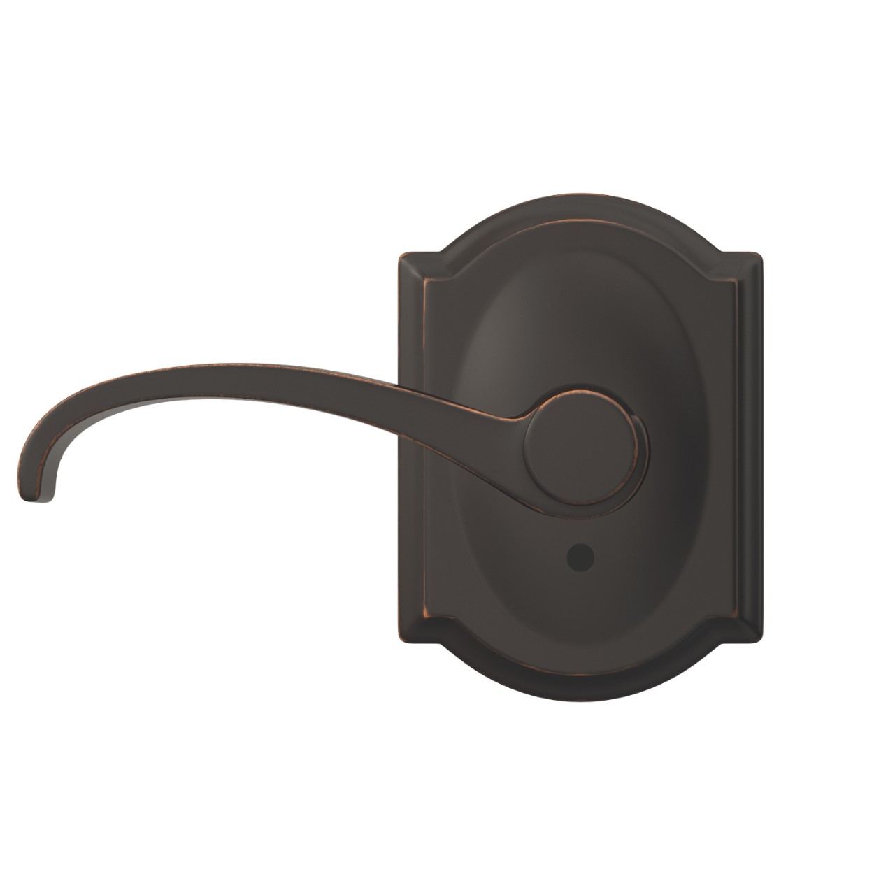 Custom Whitney Lever Combined Interior Hall-Closet and Bed-Bath Lock