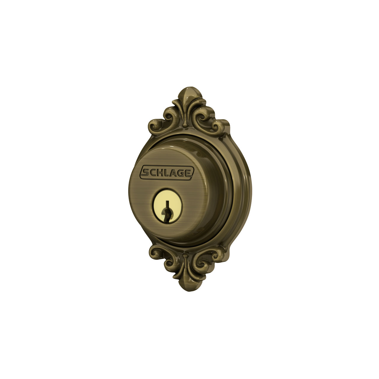 Single Cylinder Deadbolt with Brookshire Trim