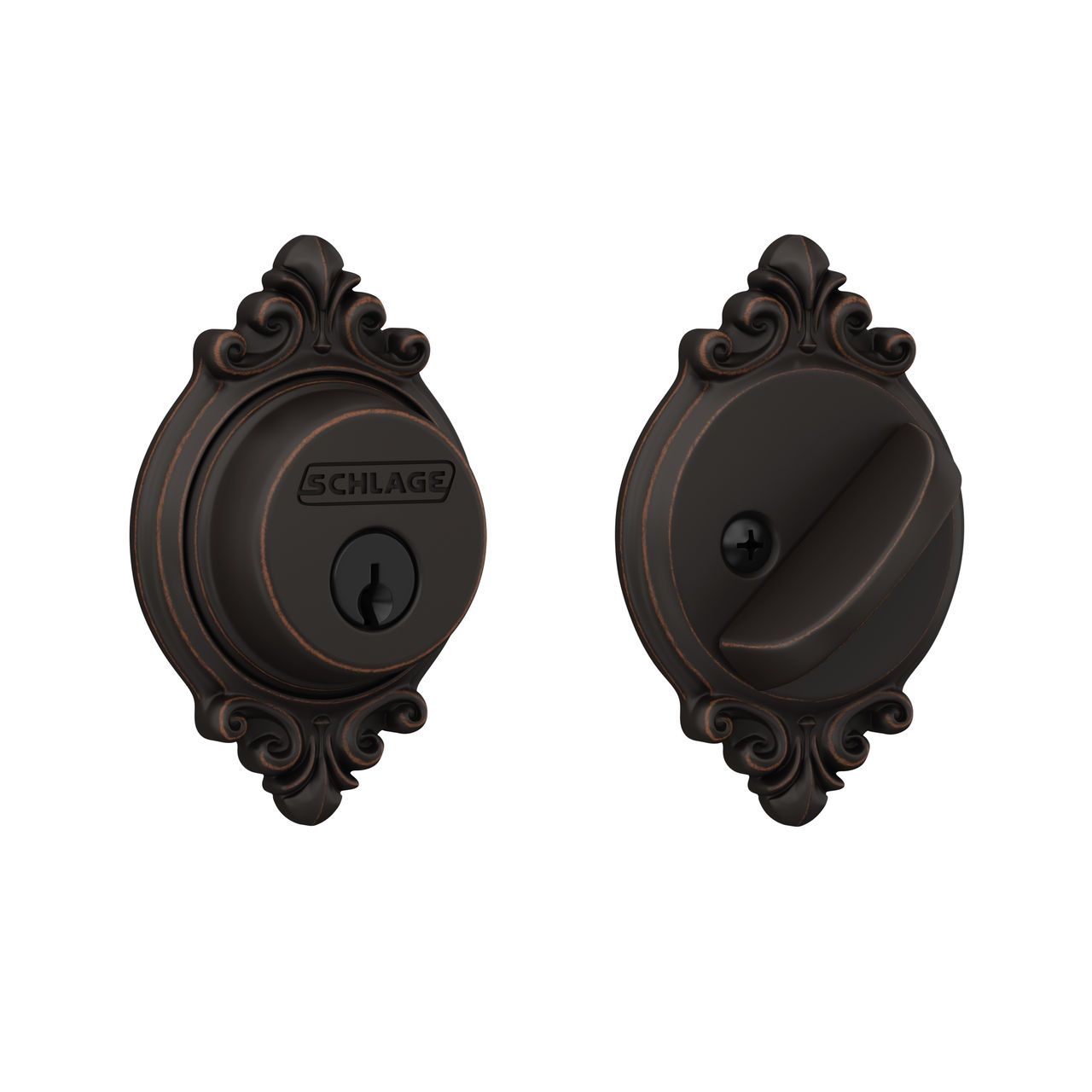 Single Cylinder Deadbolt with Brookshire Trim