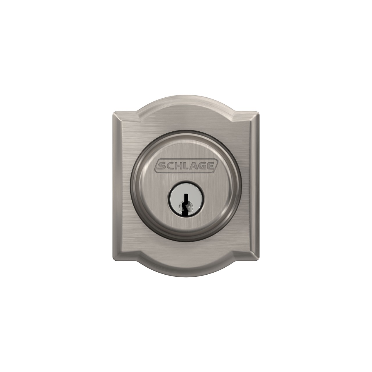 Single Cylinder Deadbolt with Camelot Trim