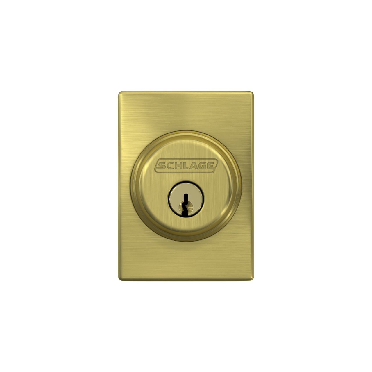 Single Cylinder Deadbolt with Century Trim