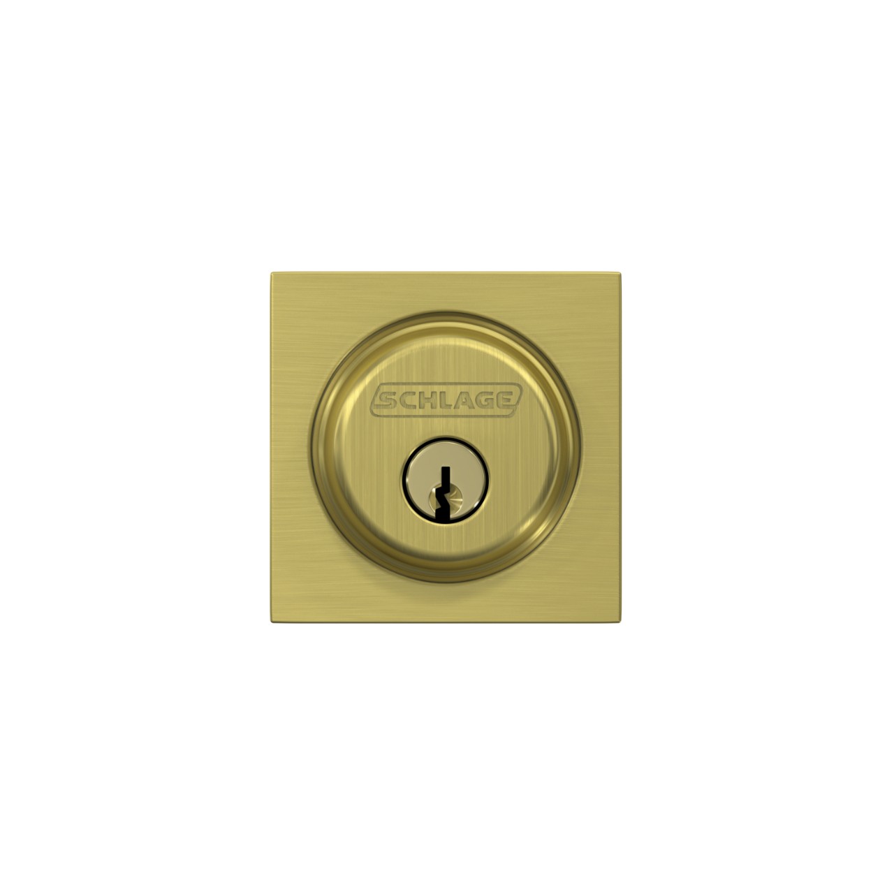 Single Cylinder Deadbolt with Collins Trim