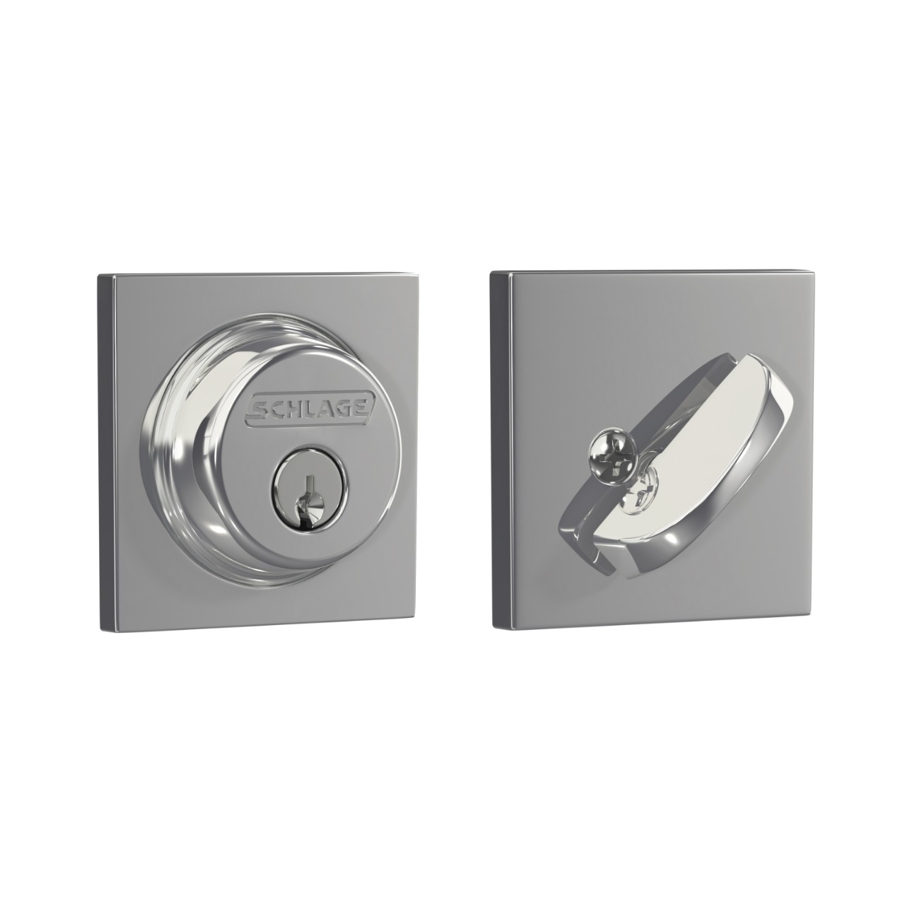 Single Cylinder Deadbolt with Collins Trim