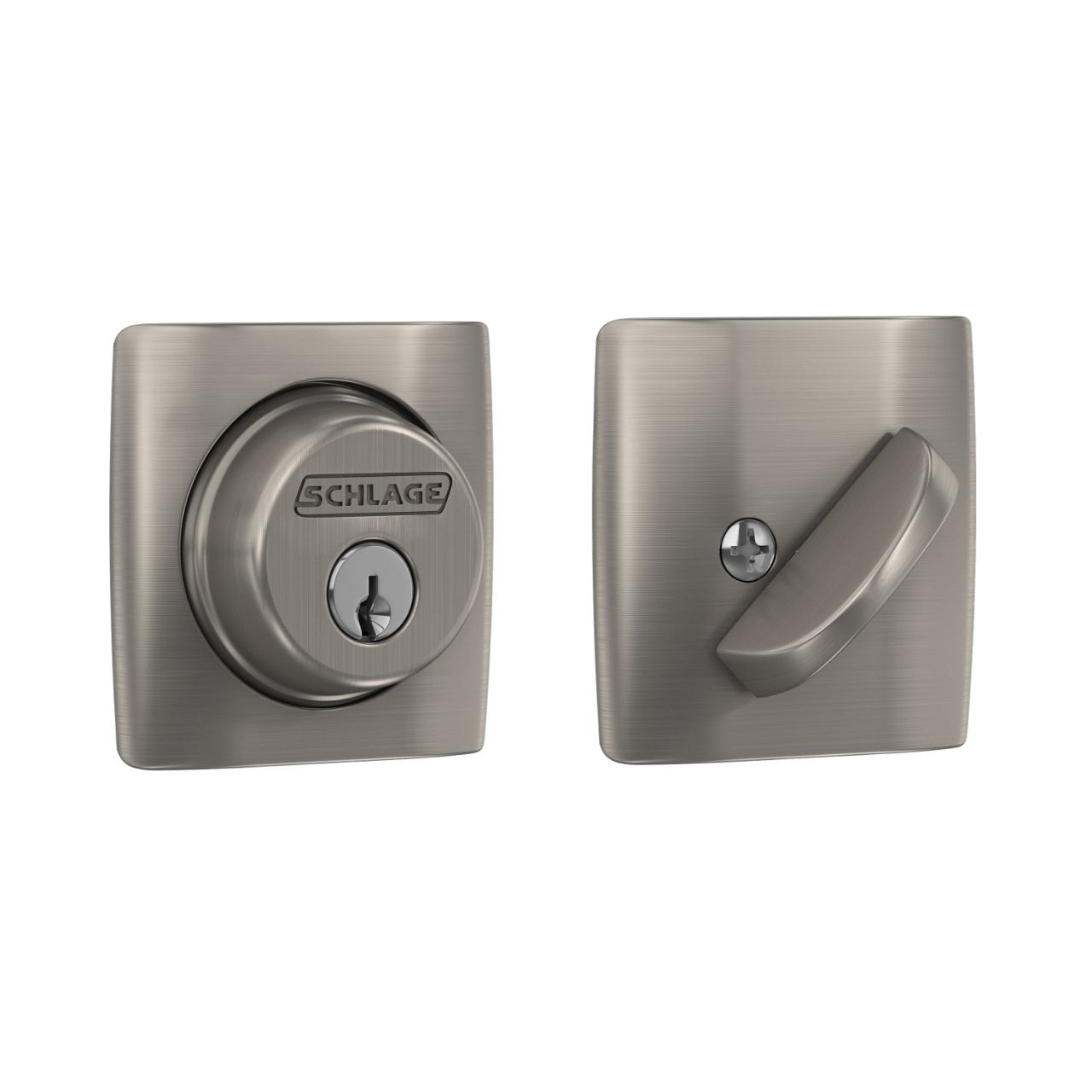 Single Cylinder Deadbolt with Dalton Trim