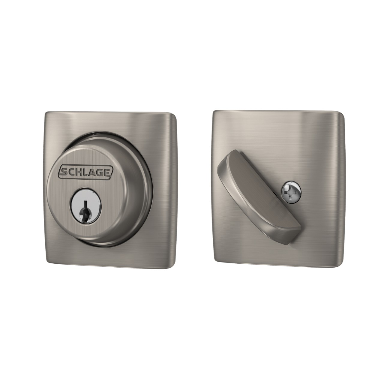 Single Cylinder Deadbolt with Dalton Trim