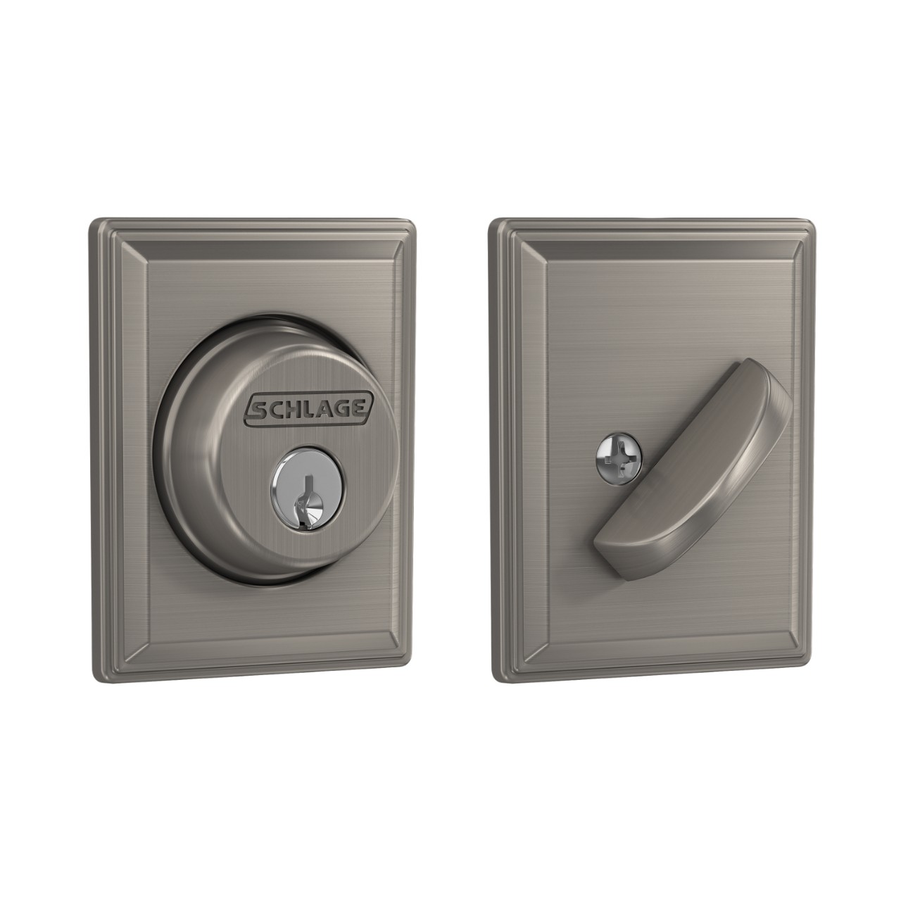 Single Cylinder Deadbolt with Grandville Trim