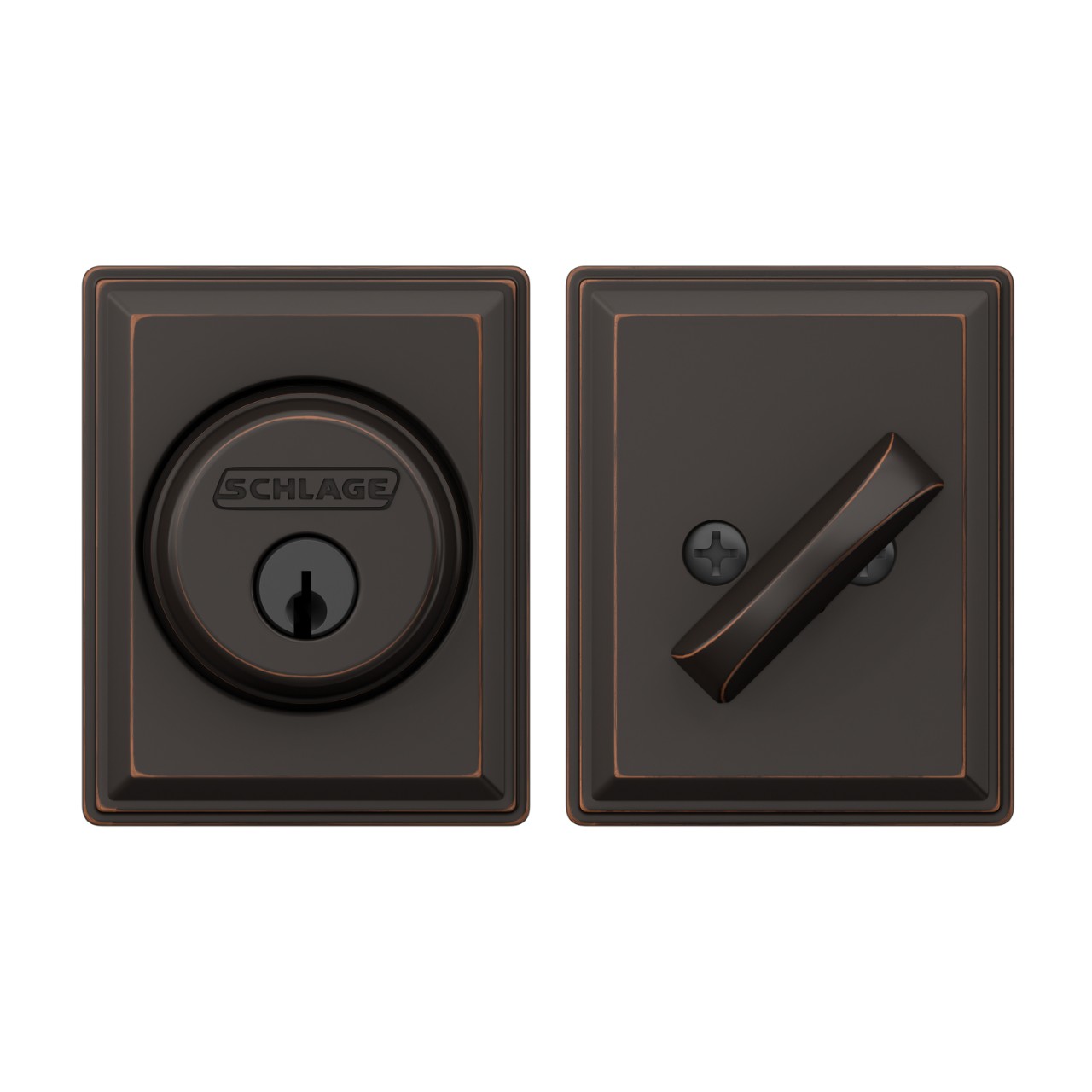 Single Cylinder Deadbolt with Grandville Trim