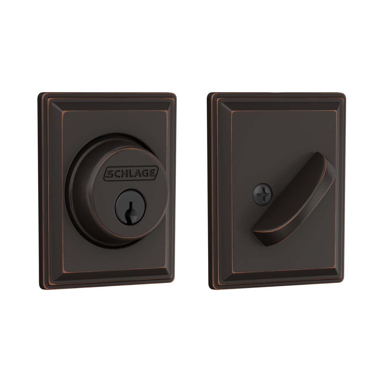 Single Cylinder Deadbolt with Grandville Trim