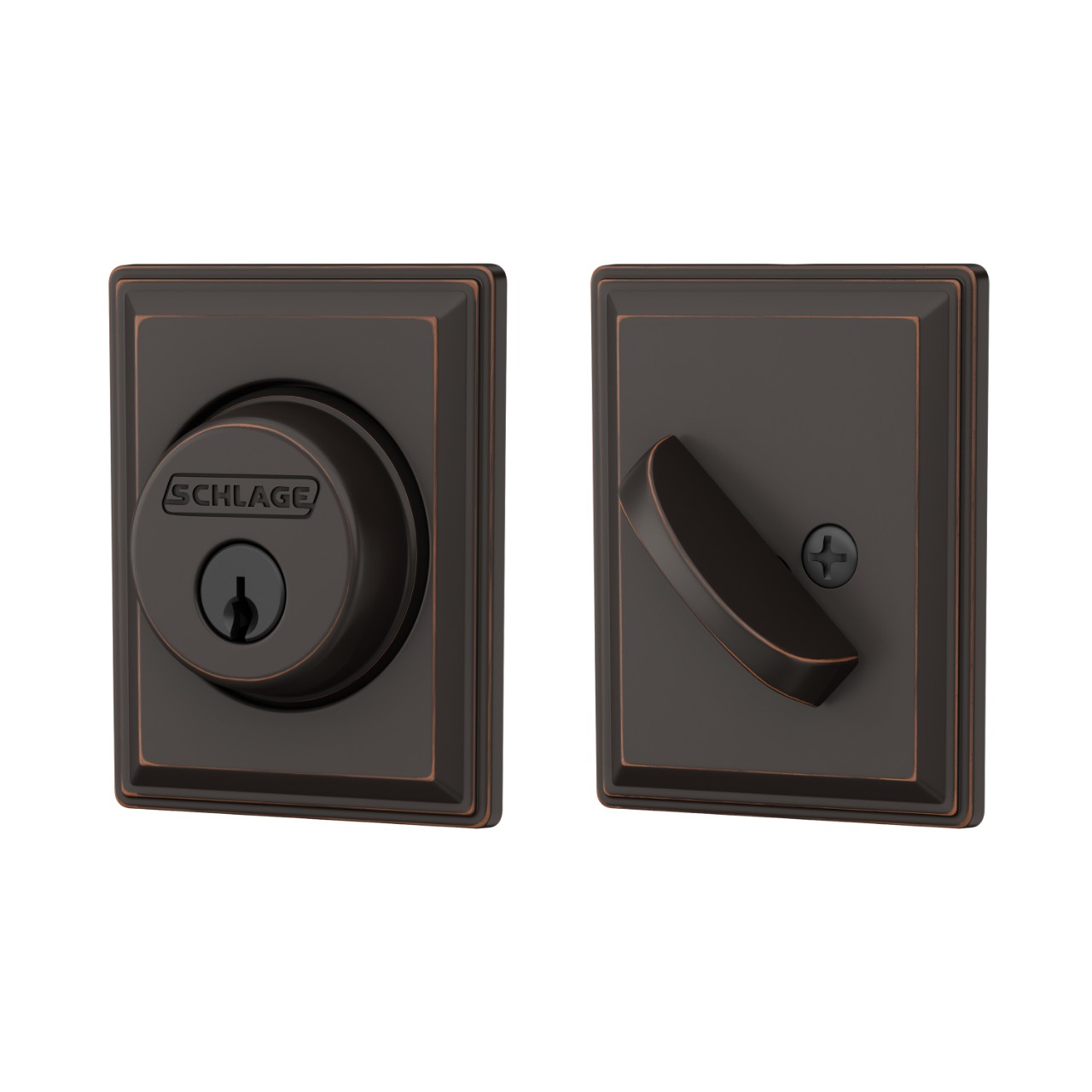 Single Cylinder Deadbolt with Grandville Trim