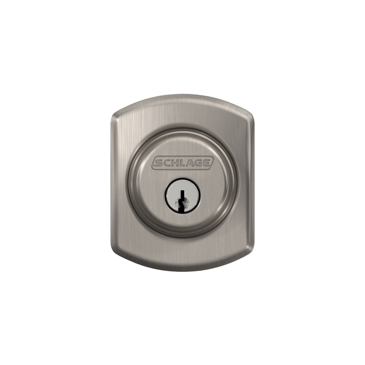 Single Cylinder Deadbolt with Greenwich Trim