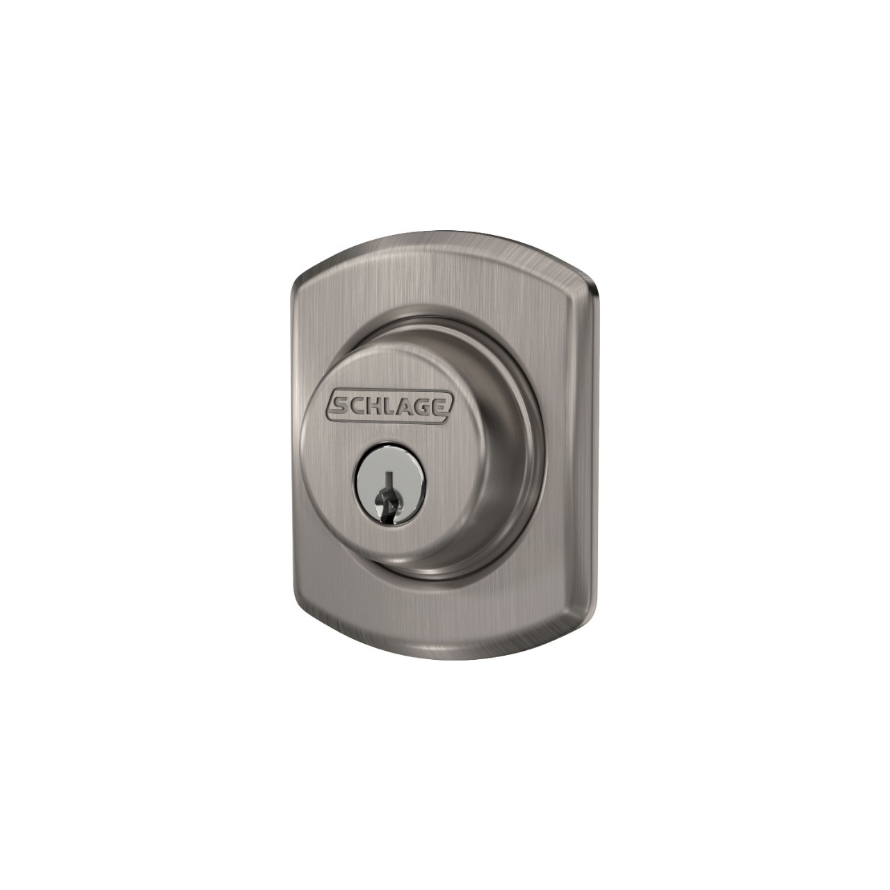 Single Cylinder Deadbolt with Greenwich Trim