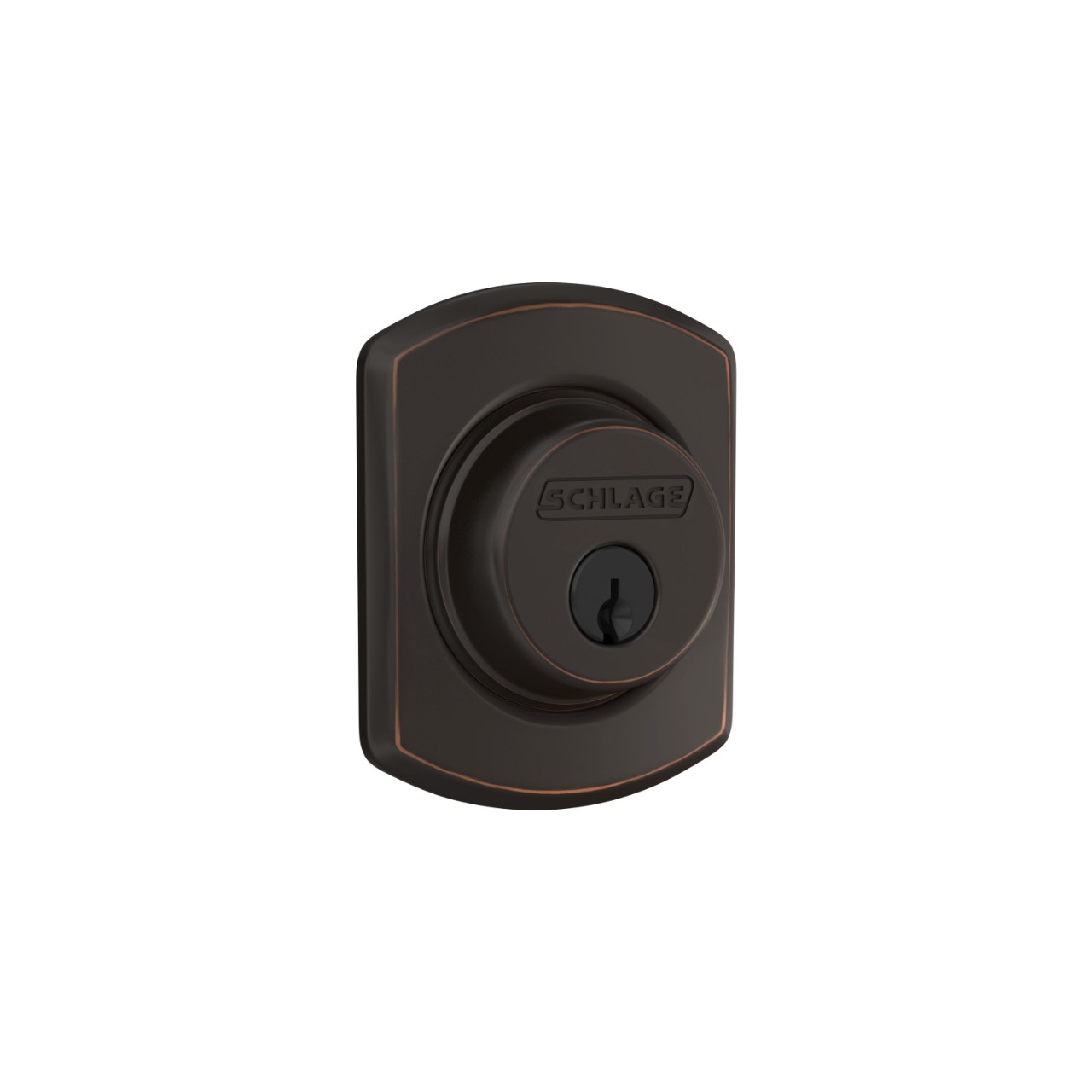 Image for Single Cylinder Deadbolt with Greenwich Trim
