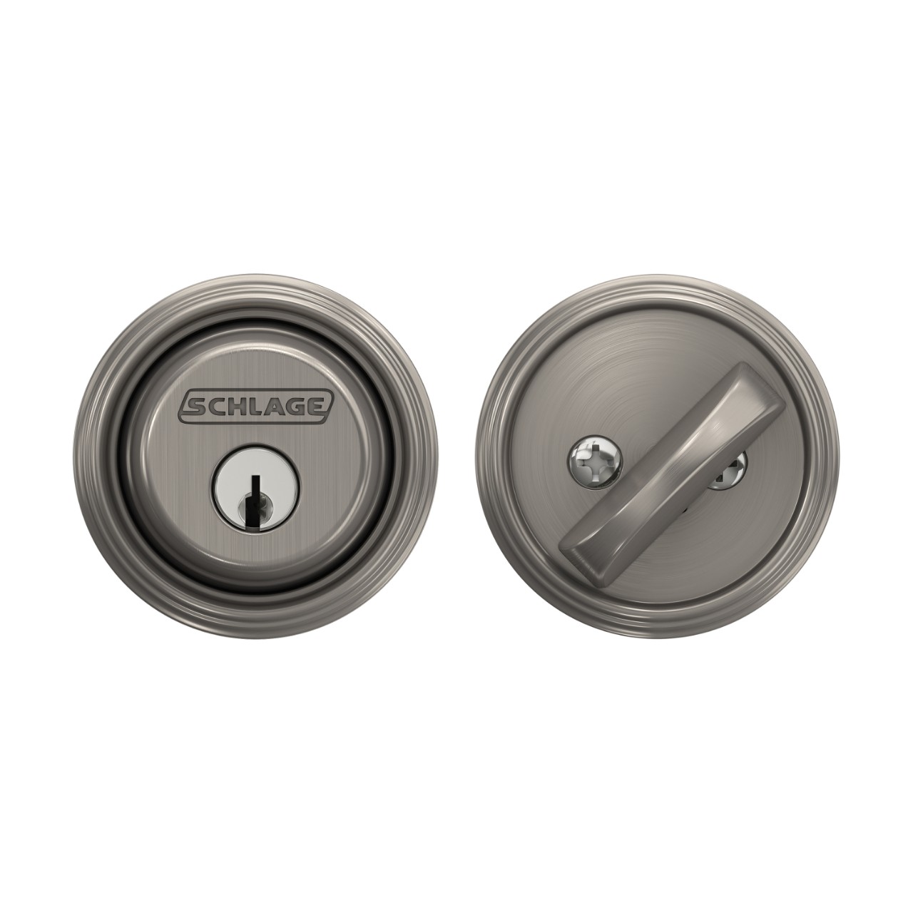 Single Cylinder Deadbolt with Indy Trim