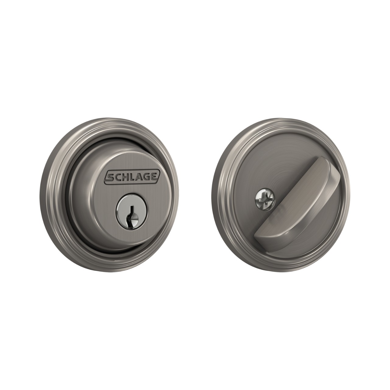 Single Cylinder Deadbolt with Indy Trim