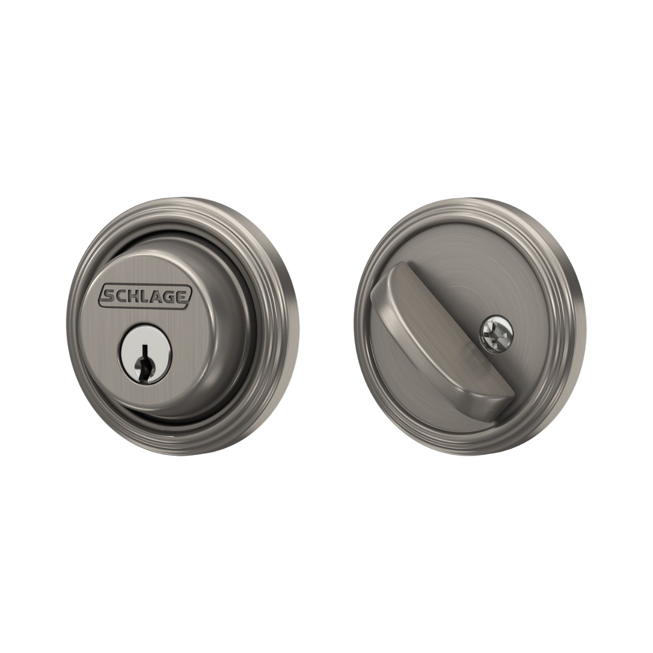 Single Cylinder Deadbolt with Indy Trim