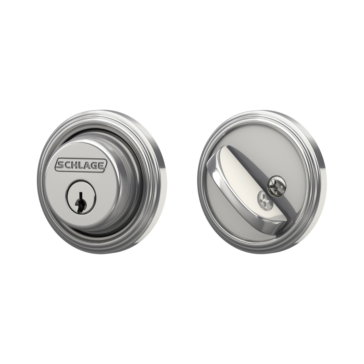 Single Cylinder Deadbolt with Indy Trim