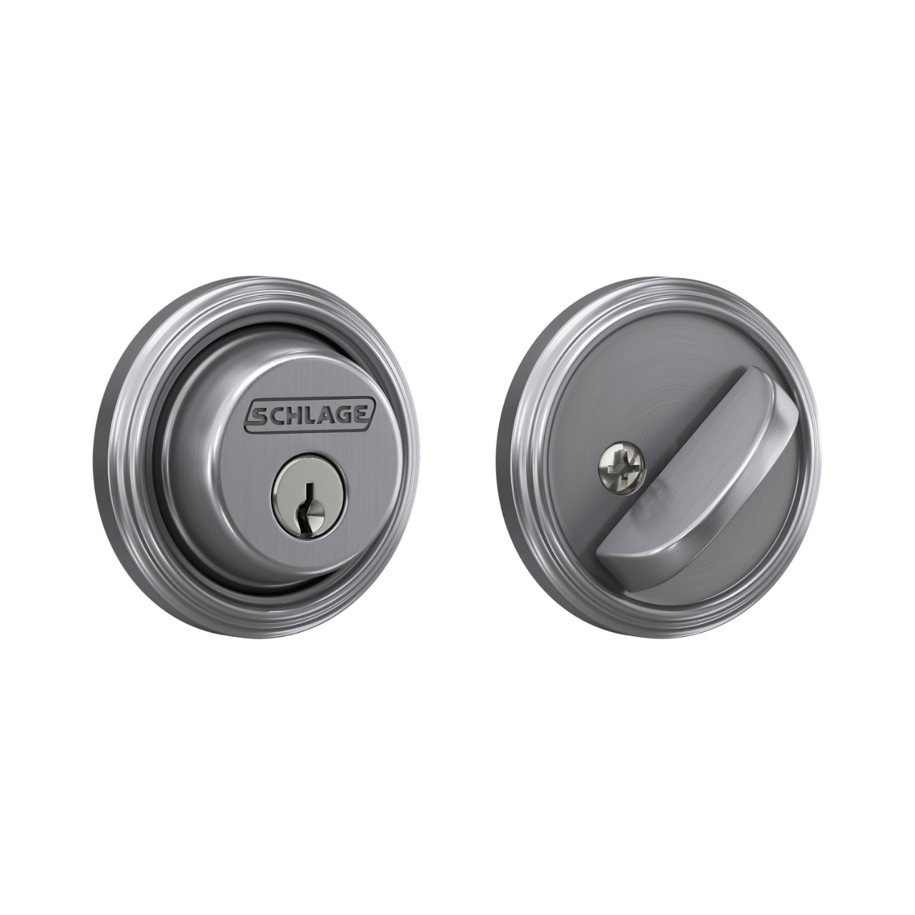 Single Cylinder Deadbolt with Indy Trim