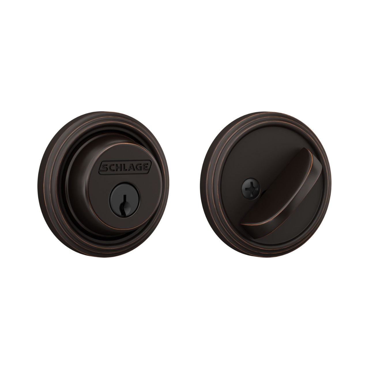 Single Cylinder Deadbolt with Indy Trim