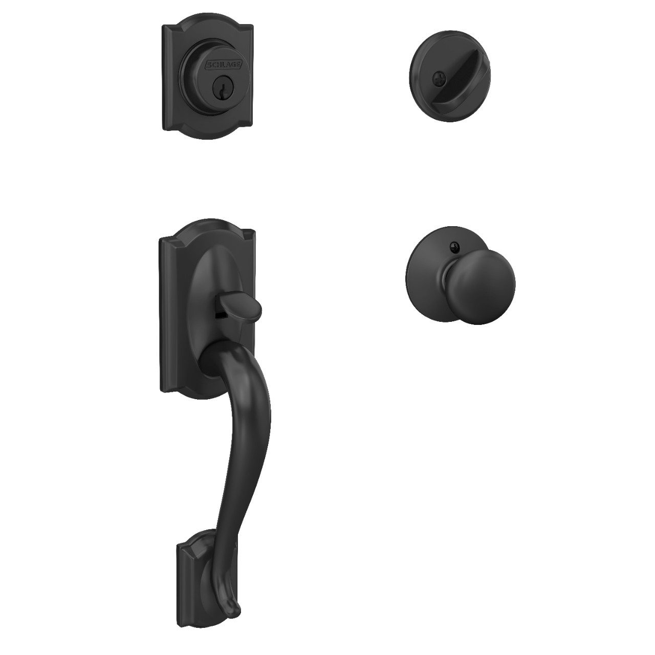 Image for Single Cylinder Handleset and Plymouth Knob