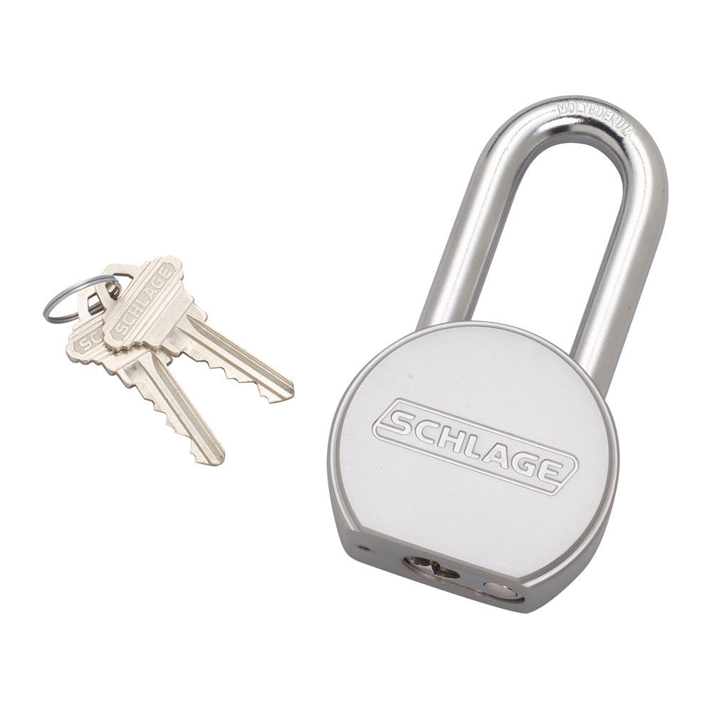 Solid Steel Round Padlock