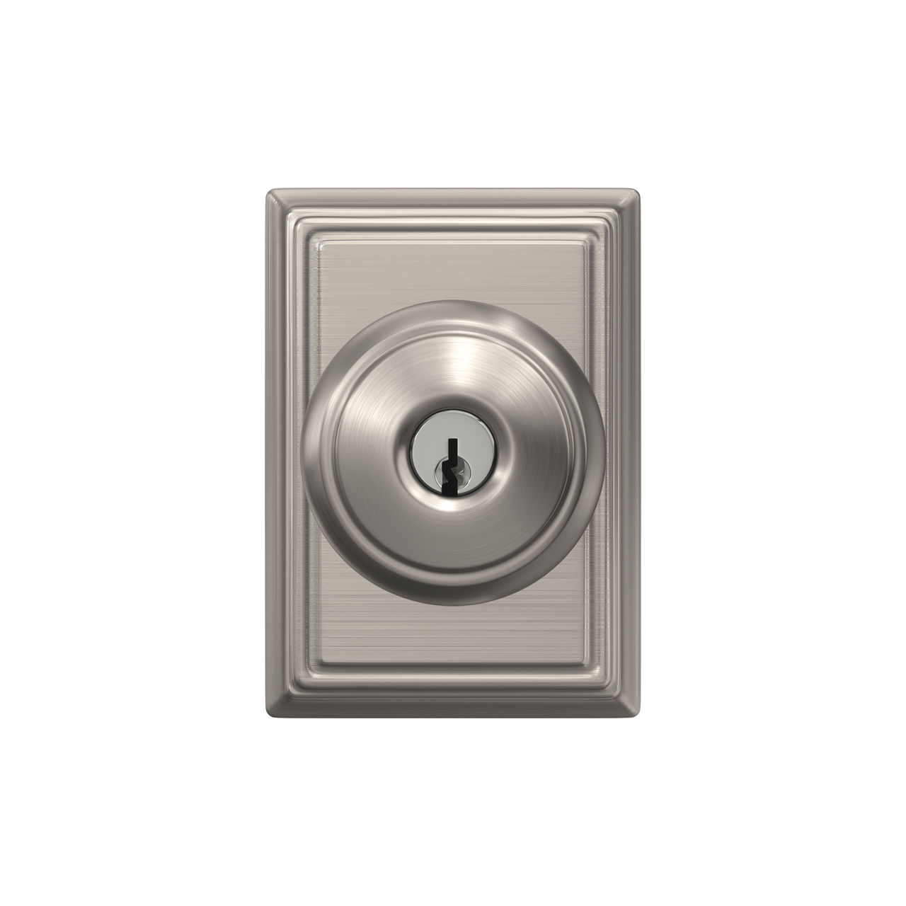Andover Knob Keyed Entry Lock with Addison Trim