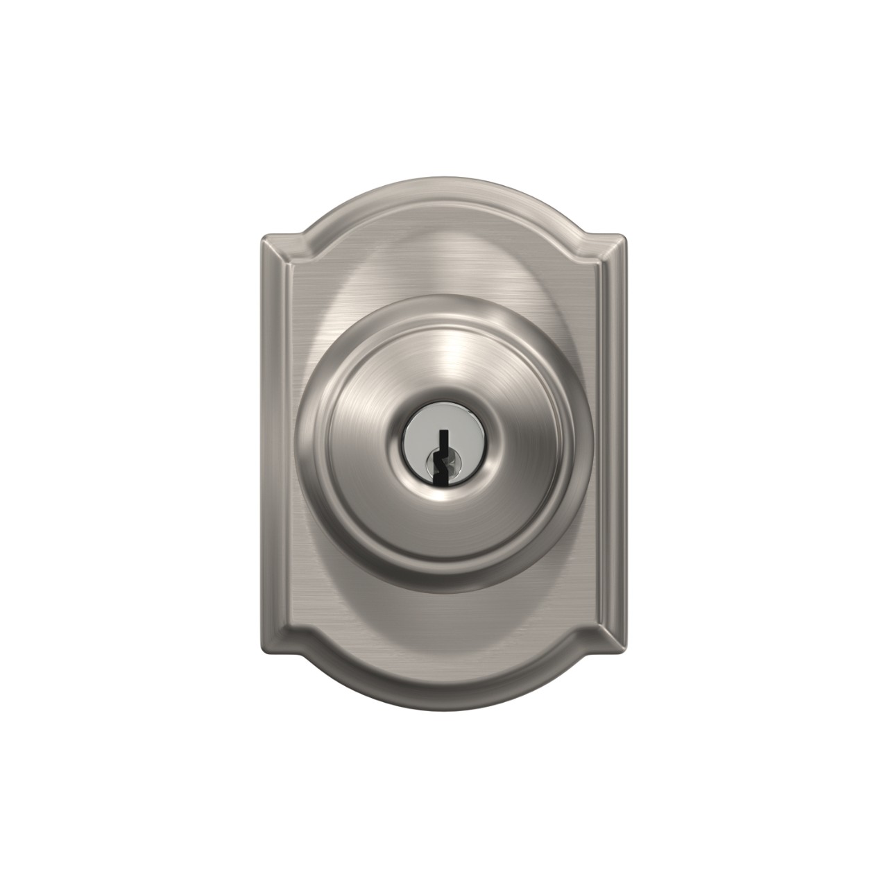 Andover Knob Keyed Entry Lock with Camelot Trim