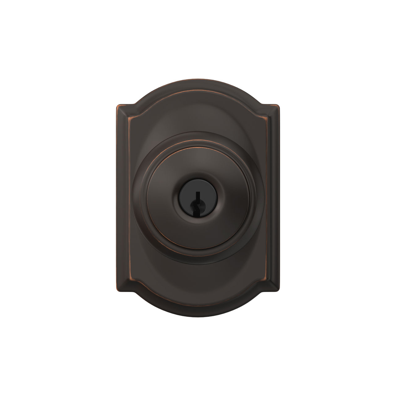Andover Knob Keyed Entry Lock with Camelot Trim