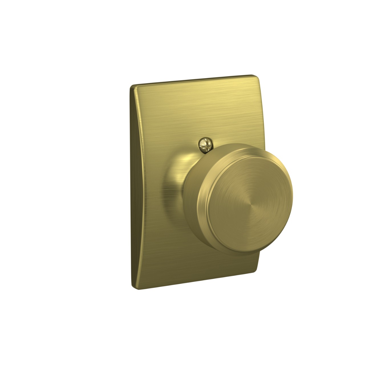 Bowery Knob Hall & Closet Lock with Century Trim