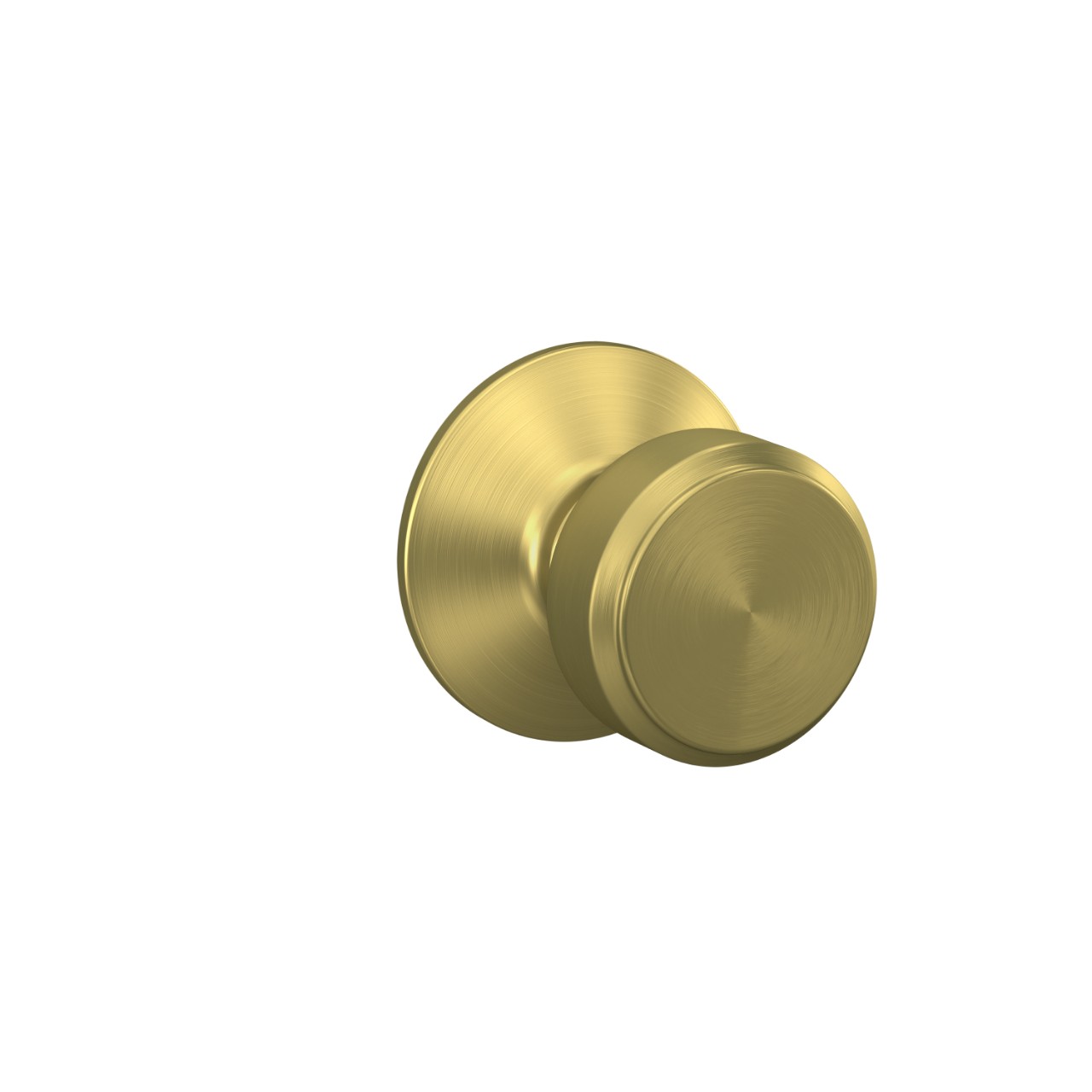 Bowery Knob Hall & Closet Lock with Plymouth Trim