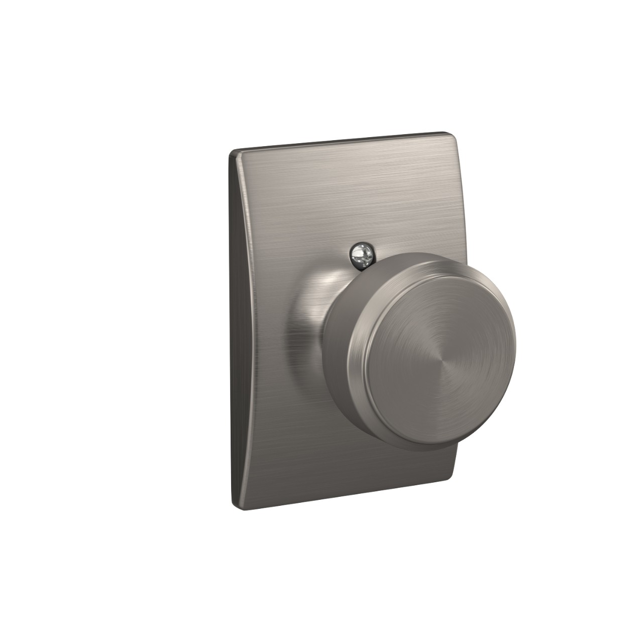 Bowery Knob Hall & Closet Lock with Century Trim