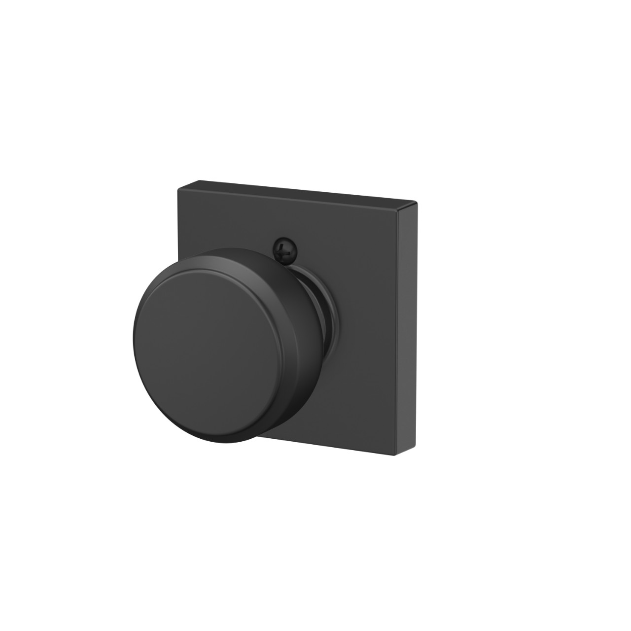 Bowery Knob Hall & Closet Lock with Collins Trim