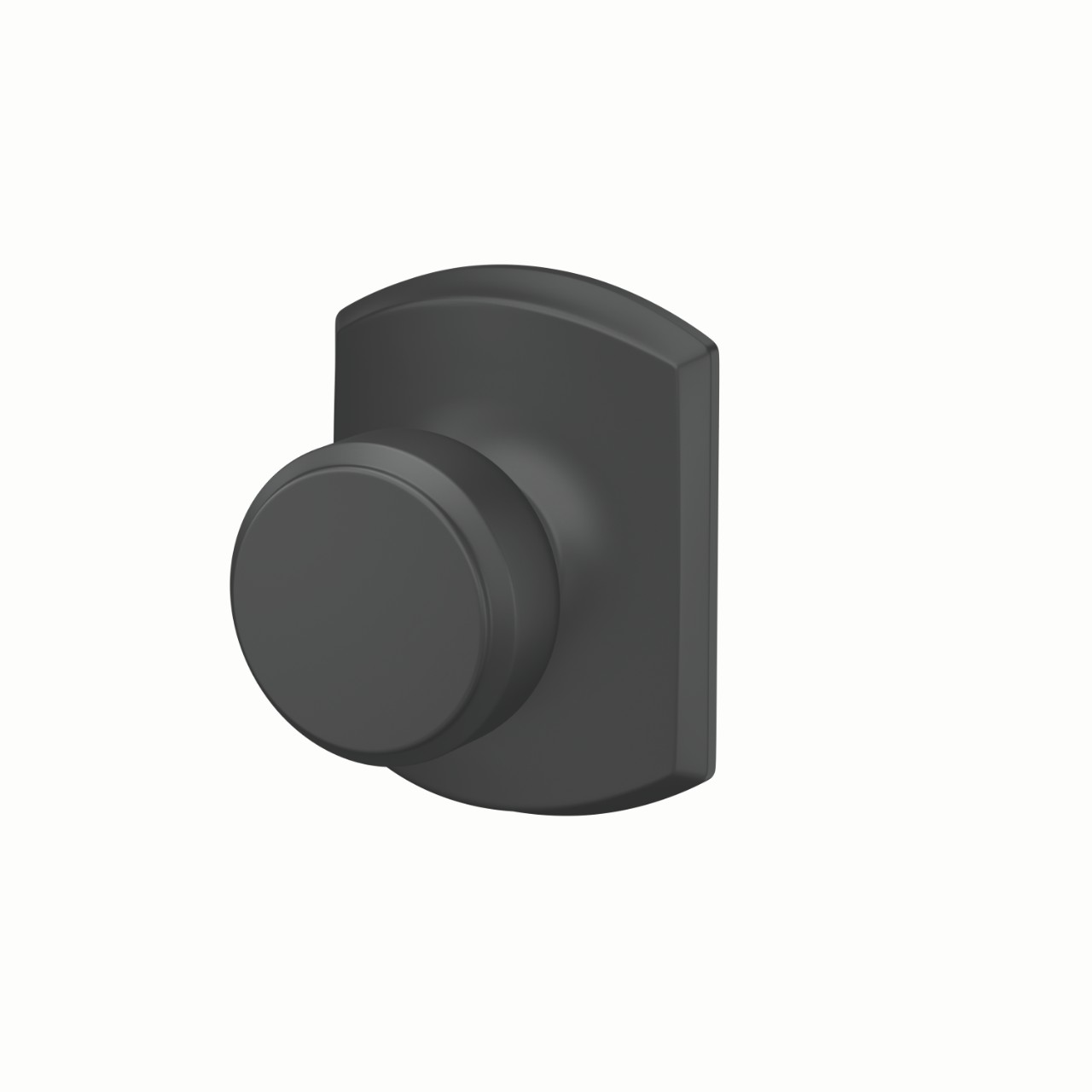 Bowery Knob Hall & Closet Lock with Greenwich Trim