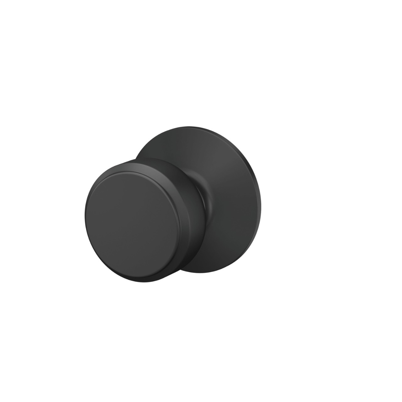 Bowery Knob Hall & Closet Lock with Plymouth Trim