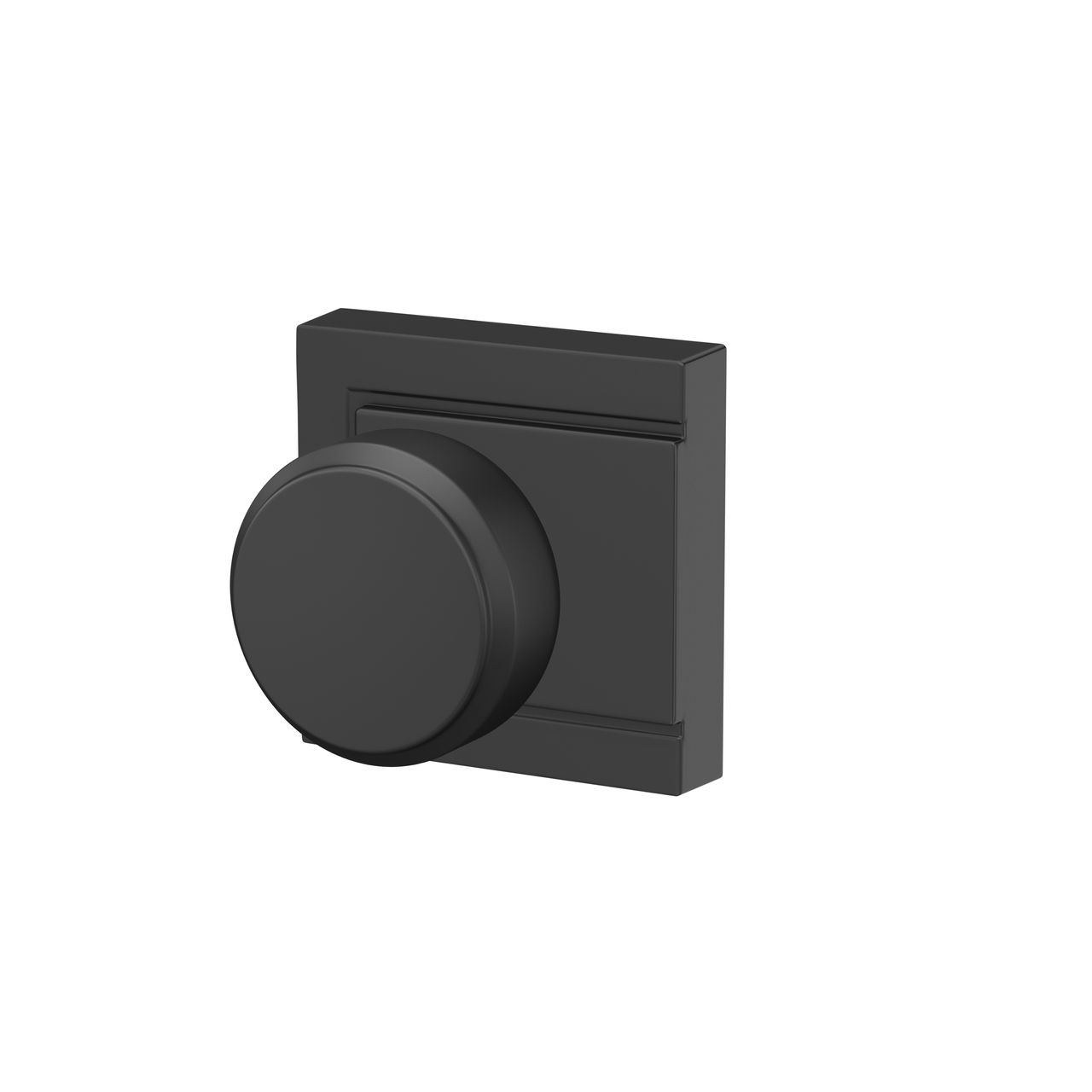 Bowery Knob Hall & Closet Lock with Upland Trim