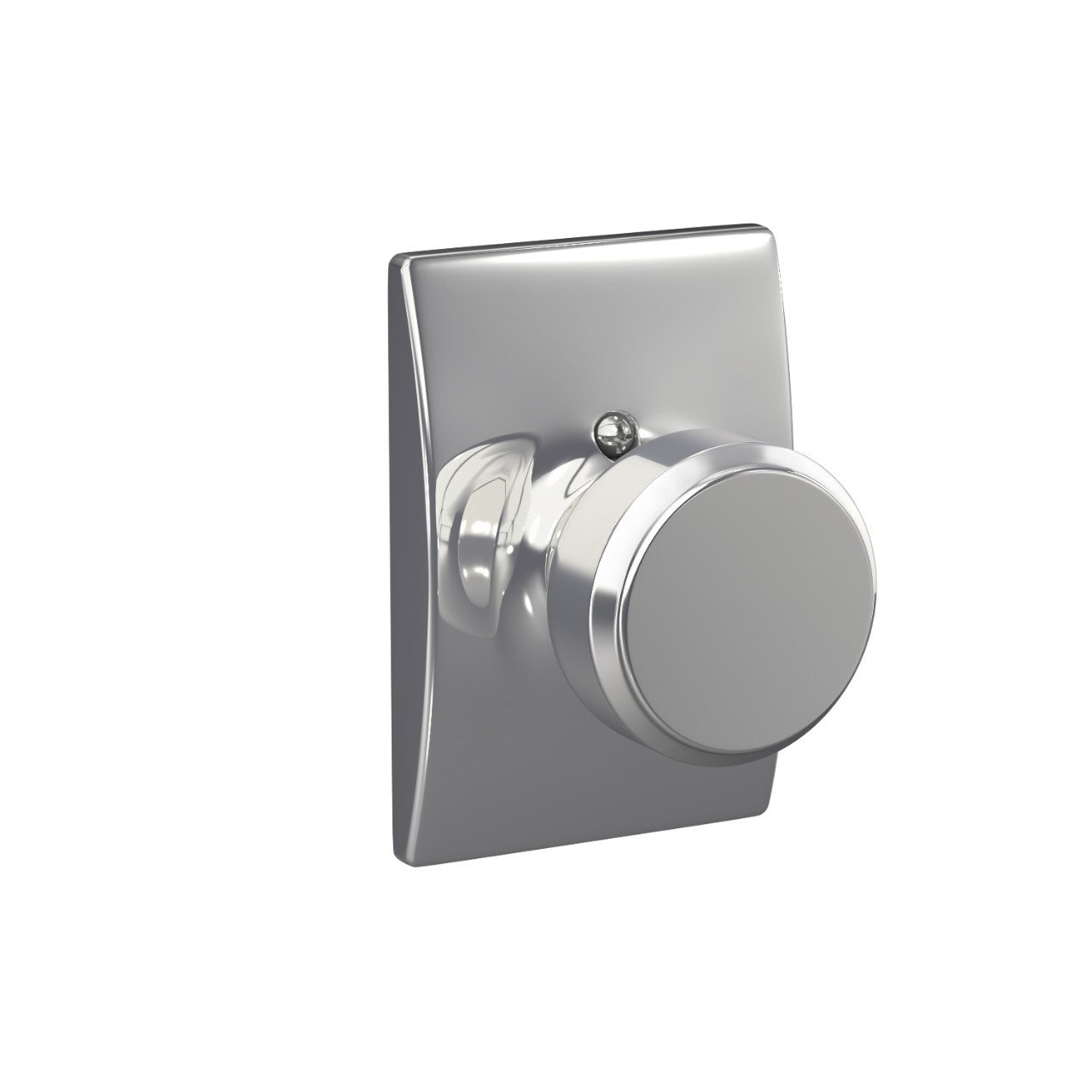 Bowery Knob Hall & Closet Lock with Century Trim