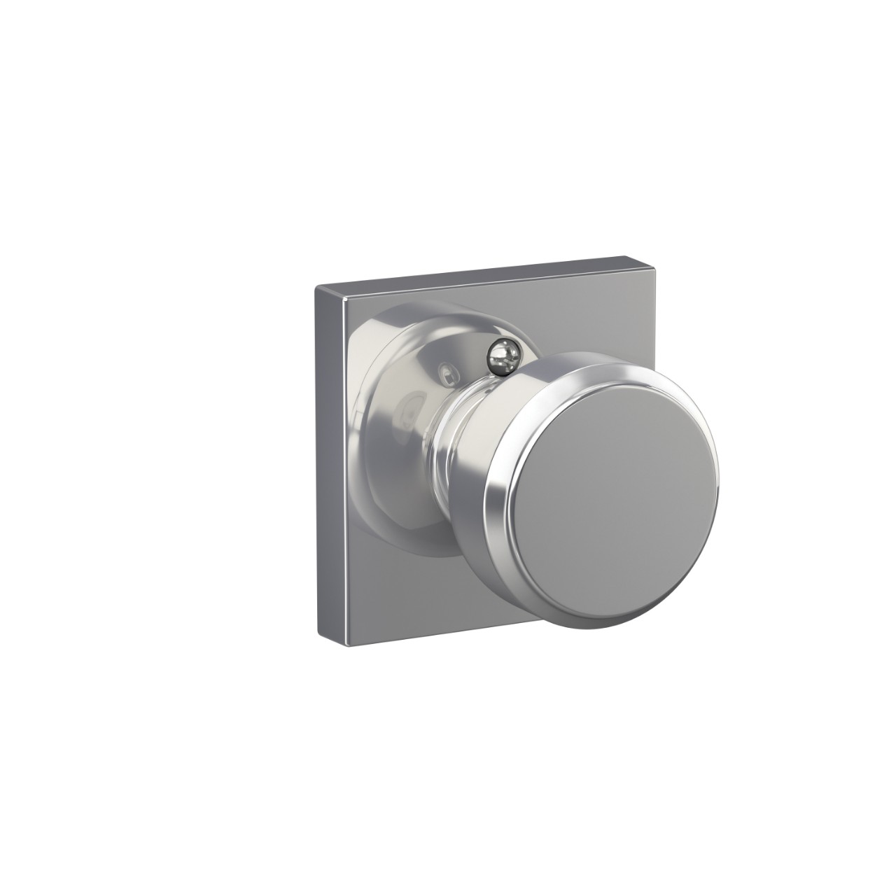 Bowery Knob Hall & Closet Lock with Collins Trim