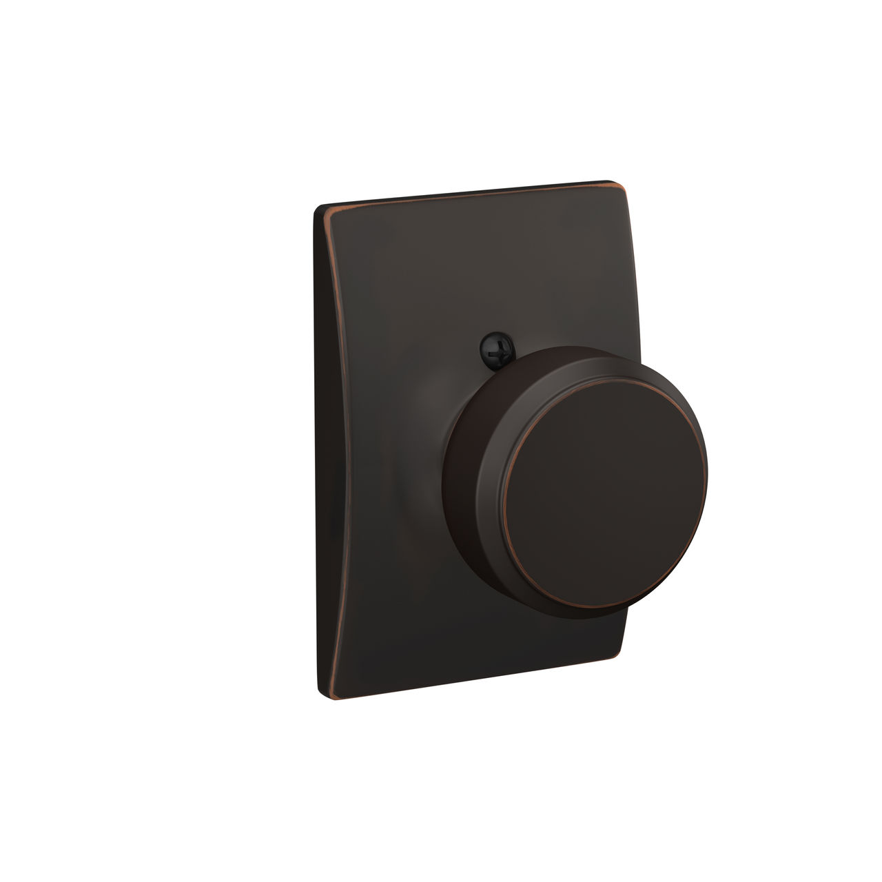 Bowery Knob Hall & Closet Lock with Century Trim