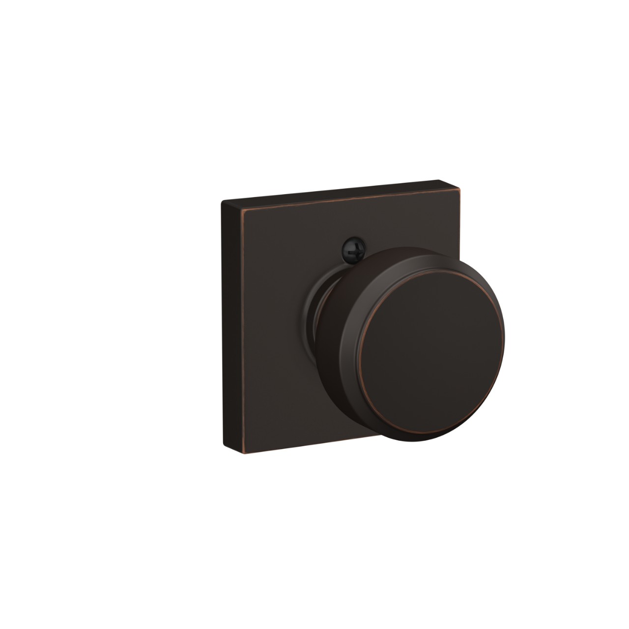 Bowery Knob Hall & Closet Lock with Collins Trim