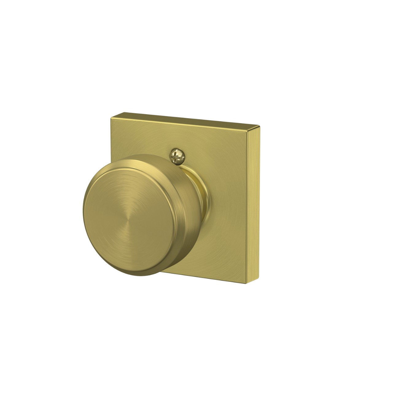 Bowery Non-Turning (Dummy) Door Knob with Collins Trim