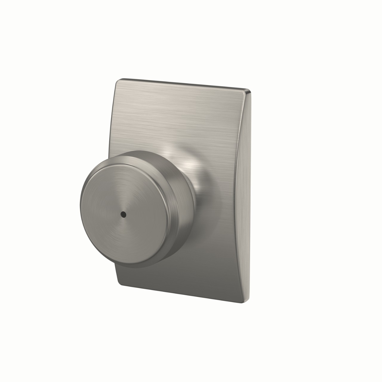Bowery Knob Bed & Bath Lock with Century Trim