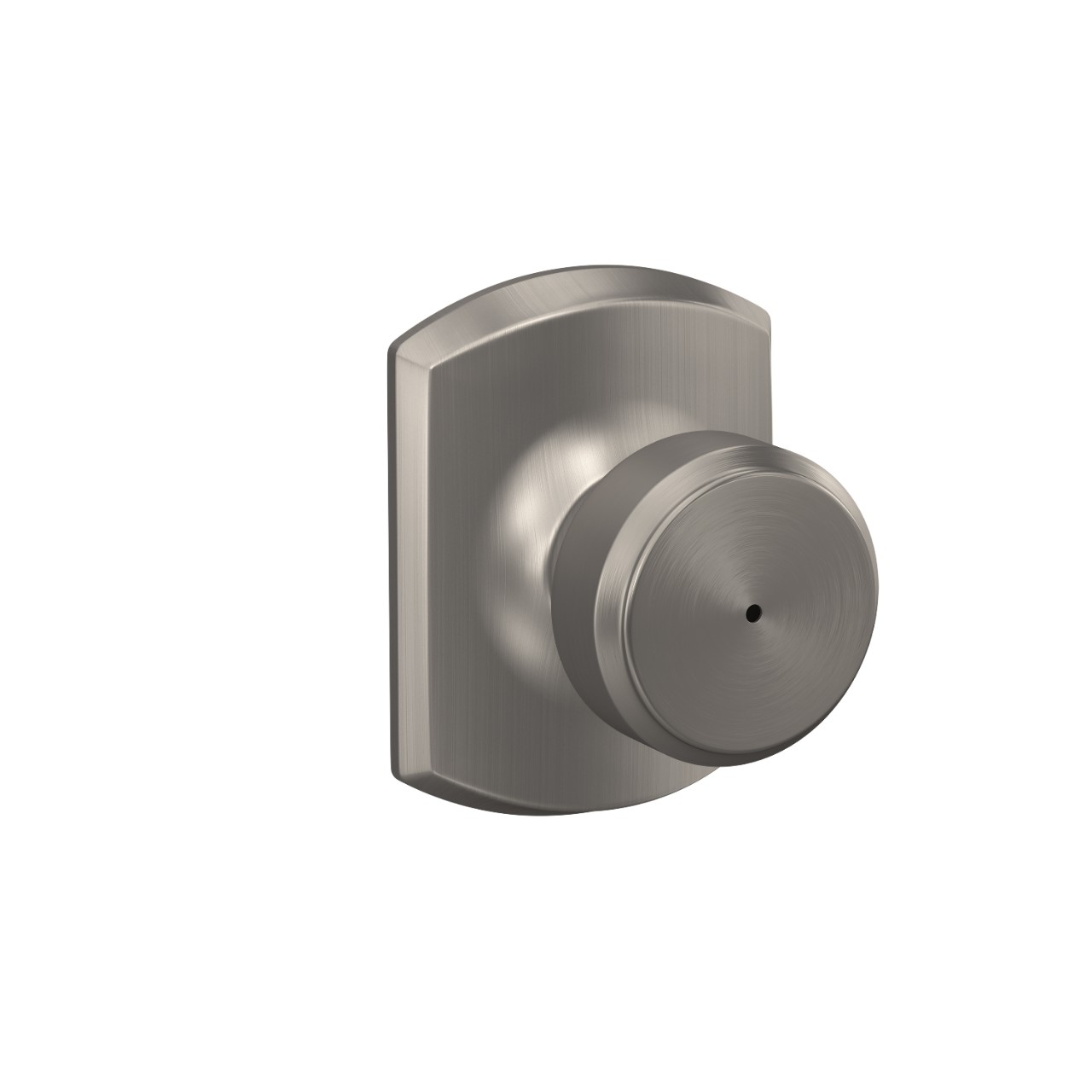Bowery Knob Bed & Bath Lock with Greenwich Trim