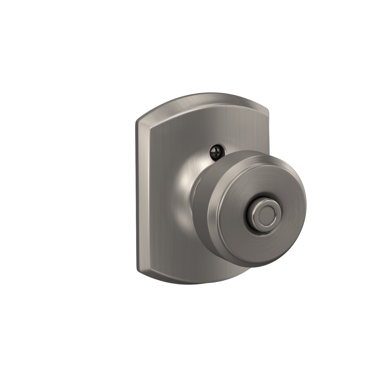 Bowery Knob Bed & Bath Lock with Greenwich Trim