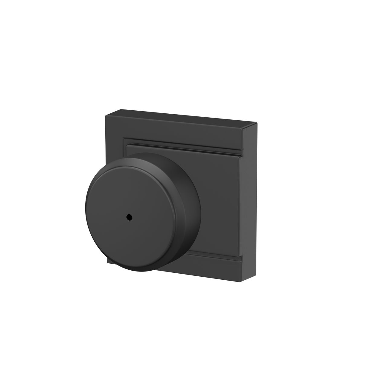 Bowery Knob Bed & Bath Lock with Upland Trim